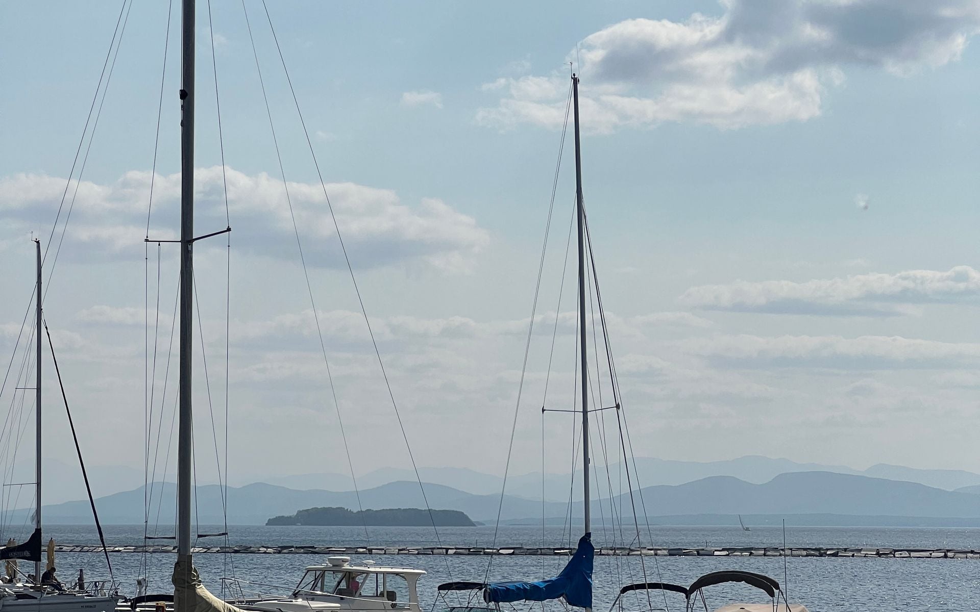 Lake Champlain & Burlington in Vermont